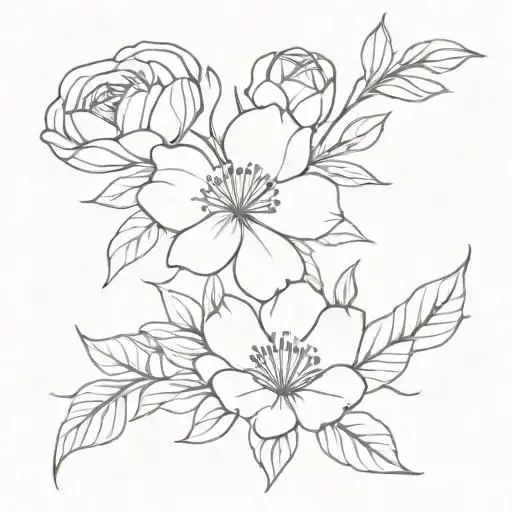 Birth Month Flower Bouquet