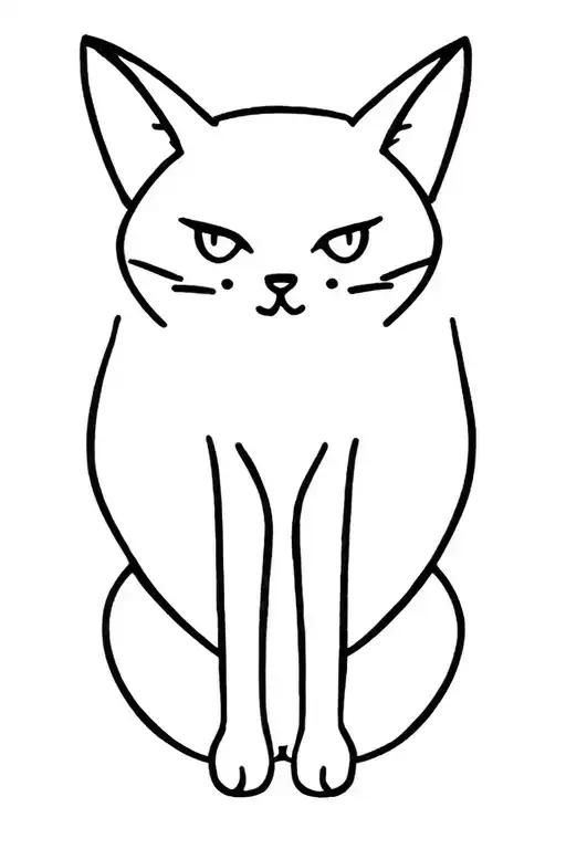 Cat Outline