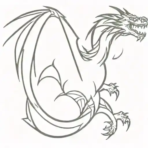 Dragon Breathing Fire