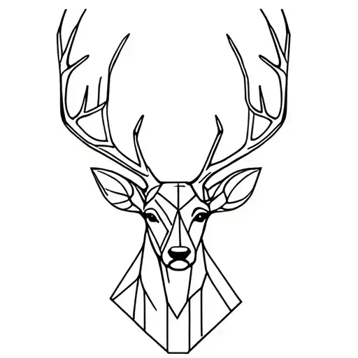 Geometric Deer