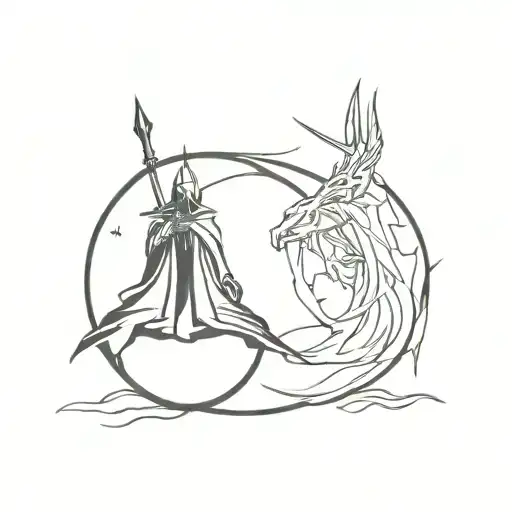 Lord Of The Ring And Witch-king