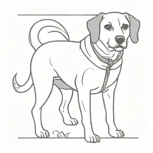 A Dog Wearing A Jacket