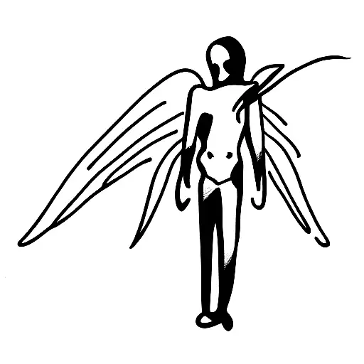 The Angel Of Death Pitying Man