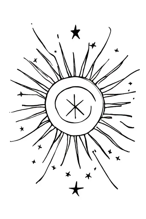 Filipino Sun And Stars