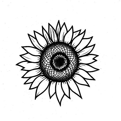 Resilient Word With Sunflower