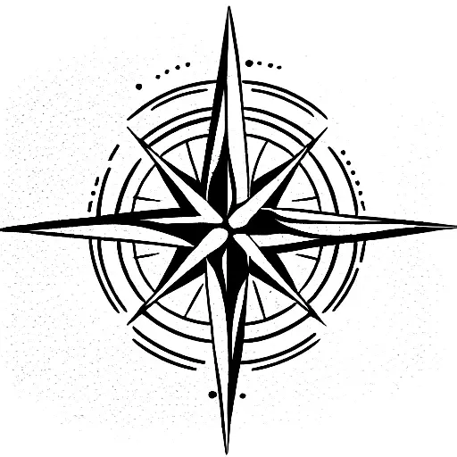 Compass Rose To Infinity
