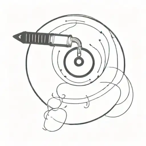 Dark Circle With Bright Mic Inside