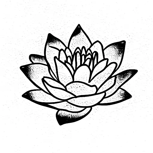 Water Lilly Lilly And Marigold Bunch Of Flowers