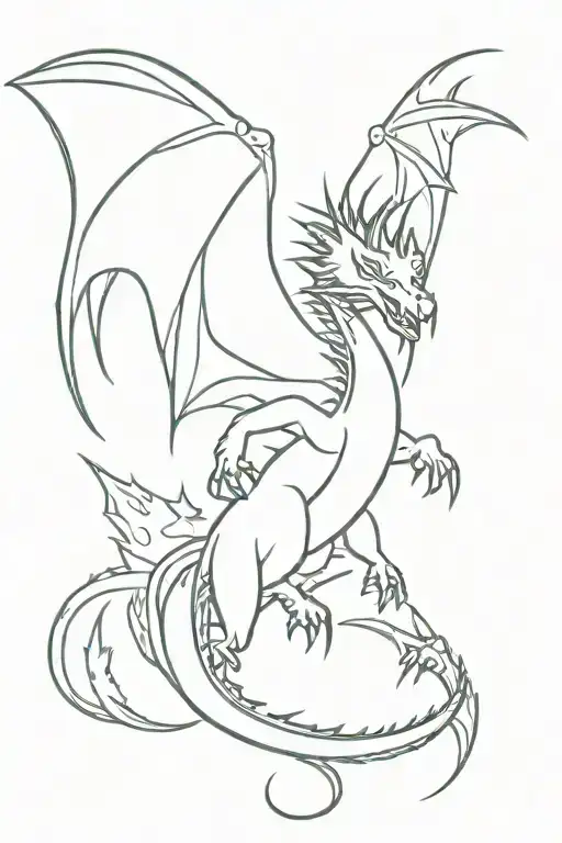 Dragon Flying