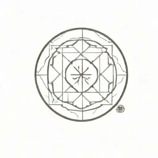 Traditional Japanese Ikigai Symbol