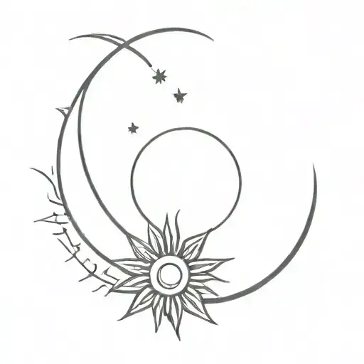 Sun And Crescent