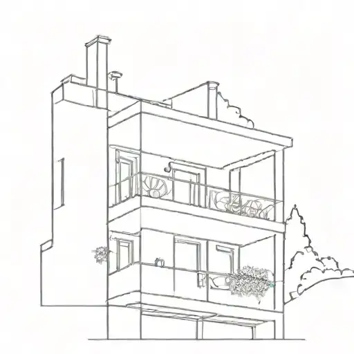 Suburban Athens Greece Balcony