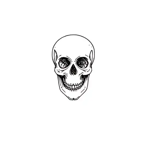 Skull And Money