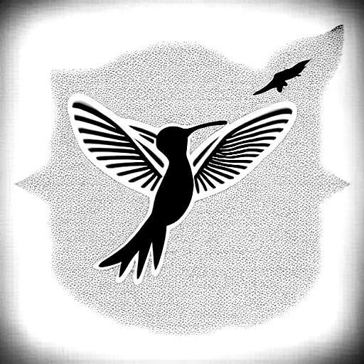 Hummingbird With Compass