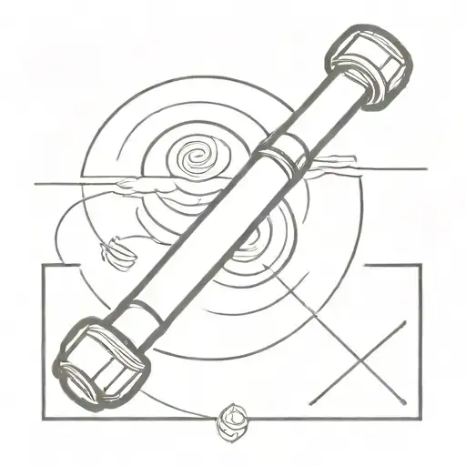 Korean Flag Mixed With Barbell Weights