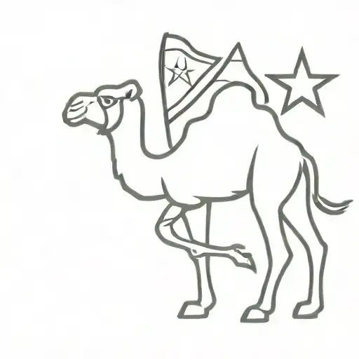 Camel Corps With Texas Flag Incorporated