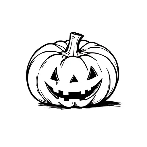 Pumpkin Taking A Poop