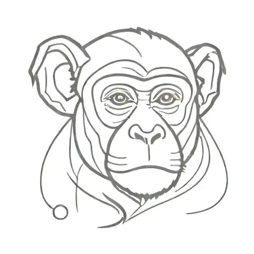 Monkey Mixed With Dog