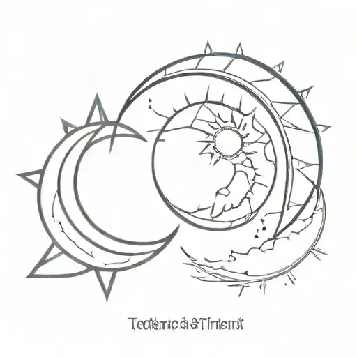 Trident And Sun Moon