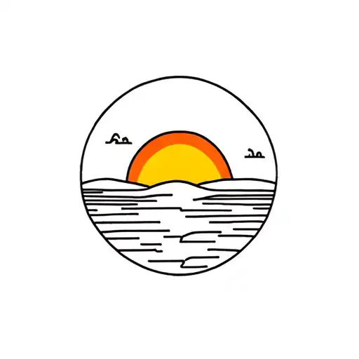 Small California Sunset