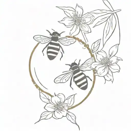 Coconut And Honey Bee