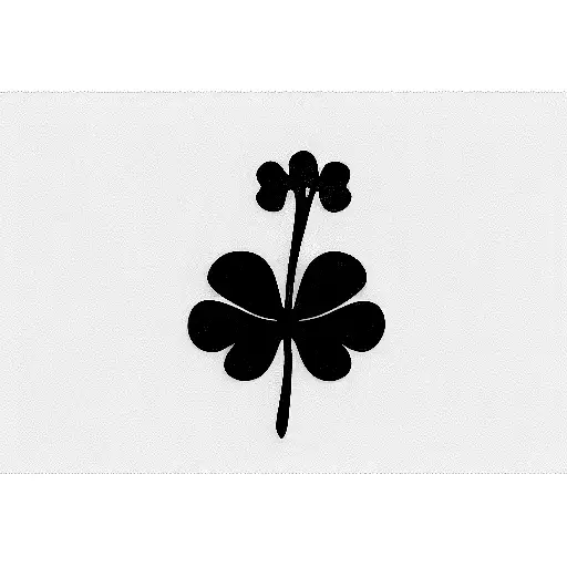 Shamrock Made From The Number 51