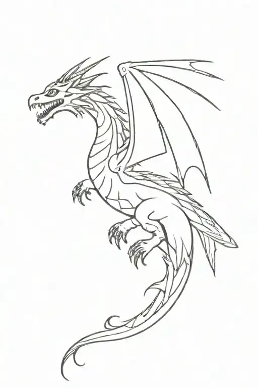 Dragon Flying