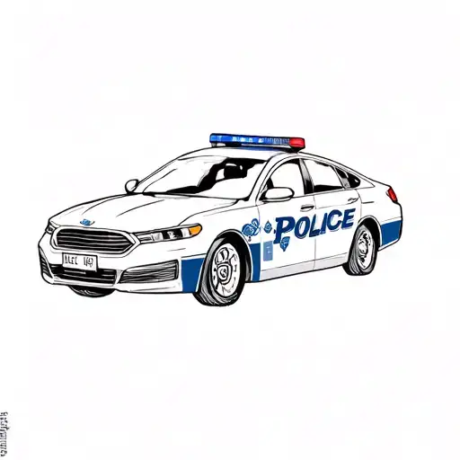 A Police Car