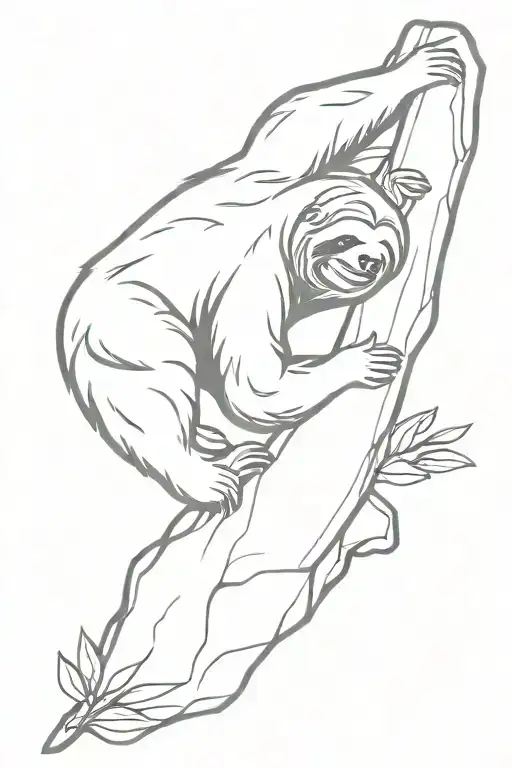 Sloth Rock Climbing Mountain