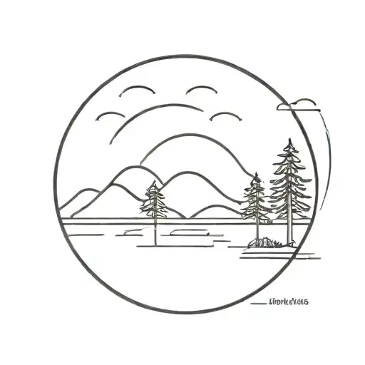 Forrest Sun And Water