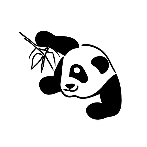 Panda Adjusting Another Panda's Tie