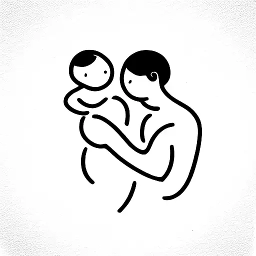 10 Years Couple With Baby