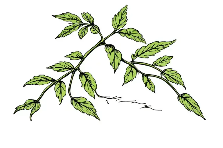 Fineline Potato Plant Tall And Narrow