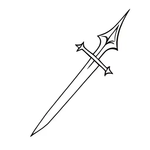 Trident Arrow Sword
