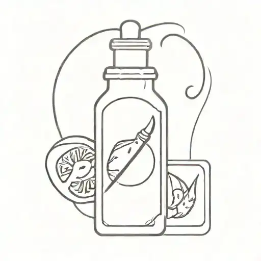 Barbecue Sauce With A Dart On The Lable