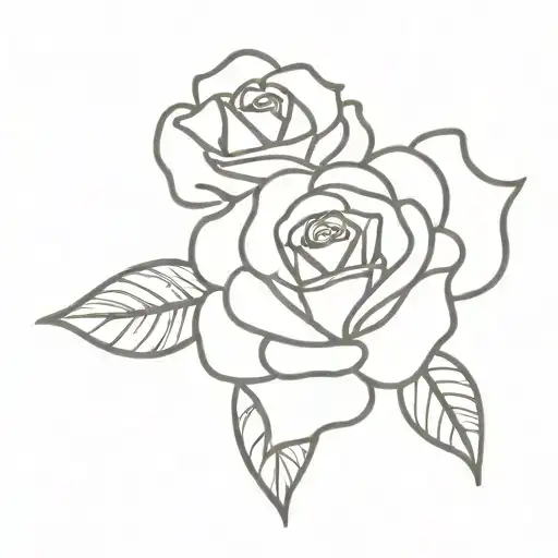 The Name Of Zade And Small Rose