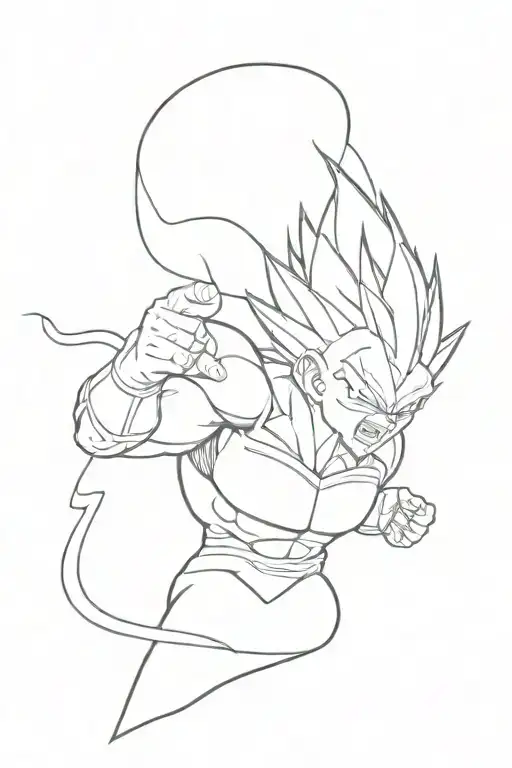 Ghost Majin Vegeta Dragon Ball