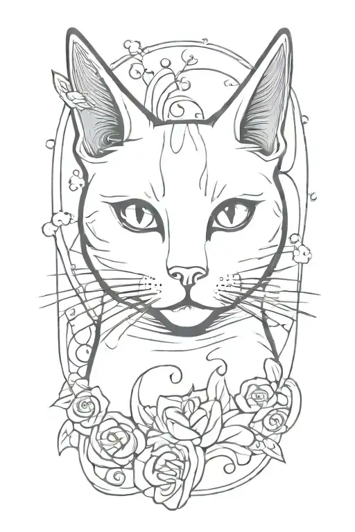 Cat Dressed Up As A Ghost