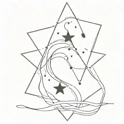 Water Brook And Star Sign