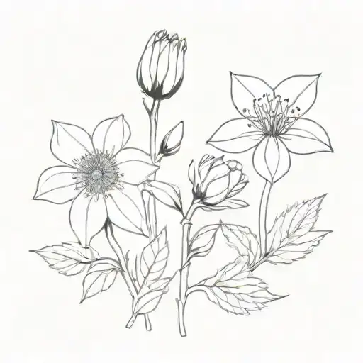 October And July Birth Flowers