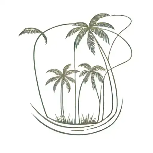 Palm Tree And Maypole