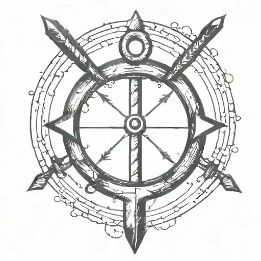 Anchor And Arrow Human Connection