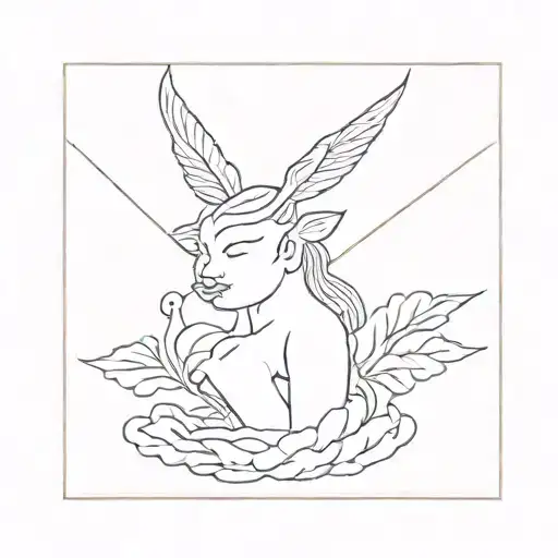 Asian Stamp Type Square