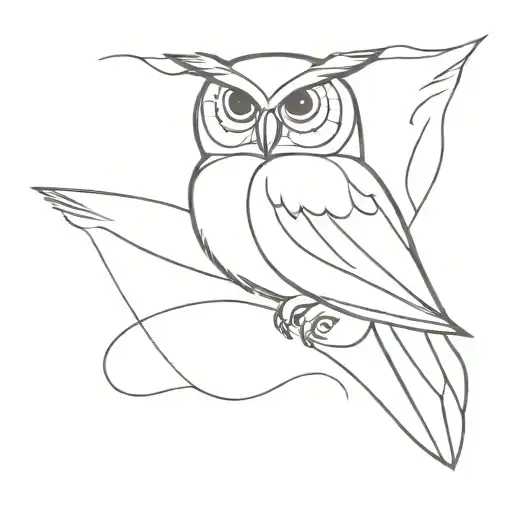 Owl Flying