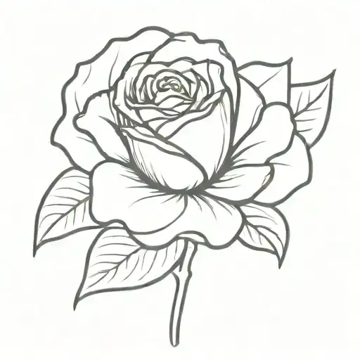 Rose Emerging From Daisy