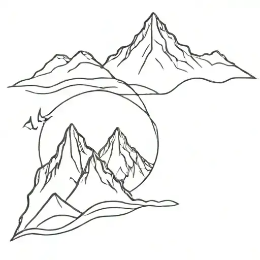 Simple Mountain Peak