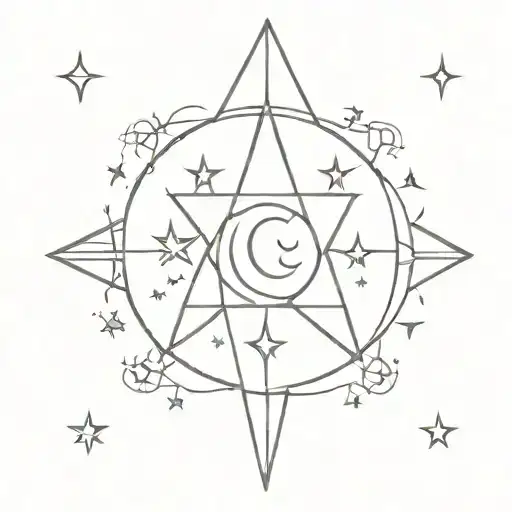 Star Tarot Card Inspired