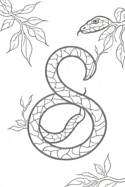 Snake With Branches