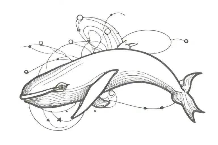 Whale And Space