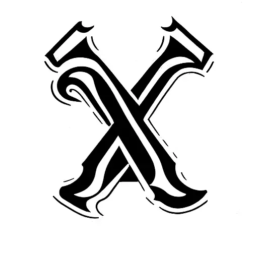 Atlanta Braves A With Skull